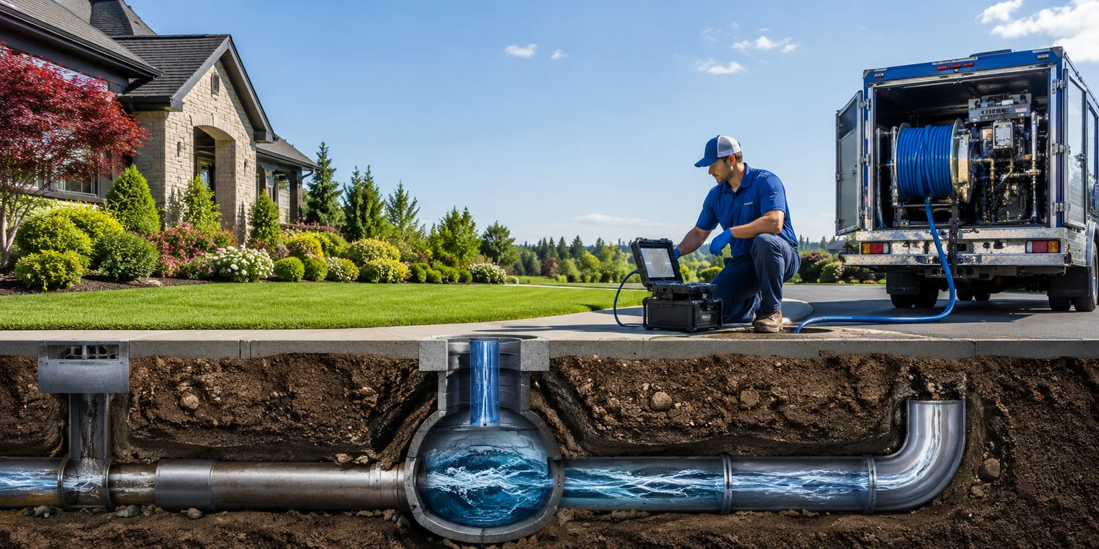 Drainage restoration information for Bourneville, OH